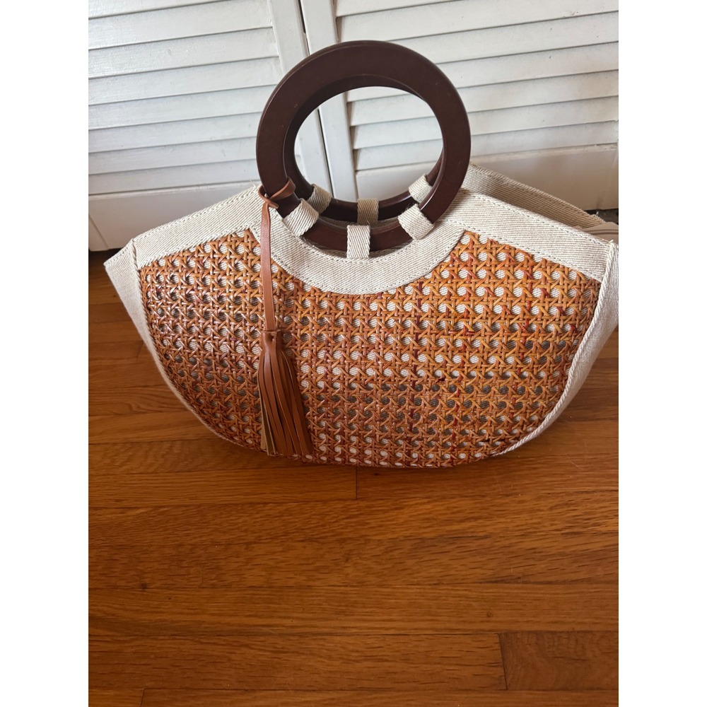 Cato Tan and Brown Tote Bag